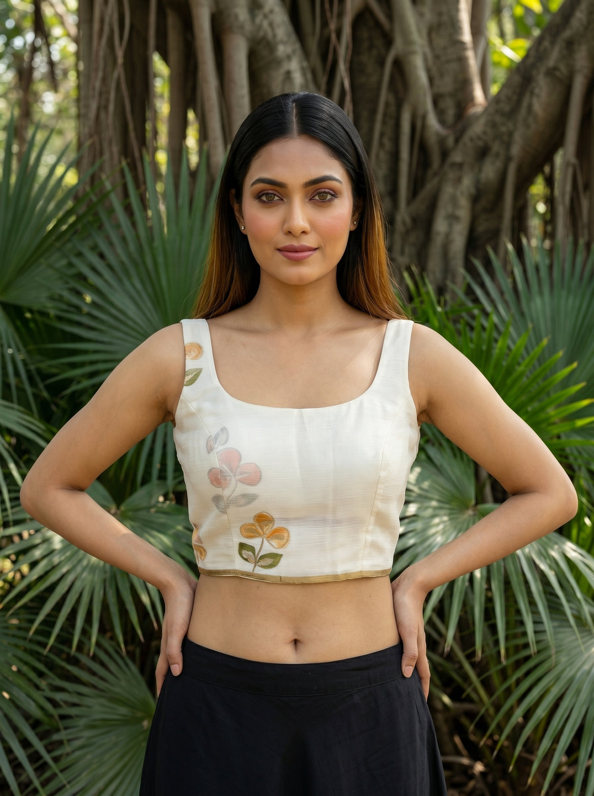 MIMOSA Saree Saree — blouse close-up