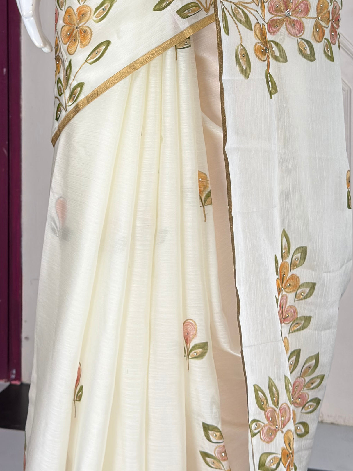 MIMOSA Saree Saree — fleets shot full lifestyle