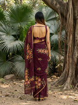 MIMOSA Saree Saree — pose 2 styling detail