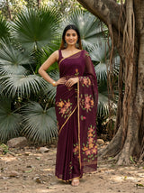 MIMOSA Saree Saree — pose 4 styling detail
