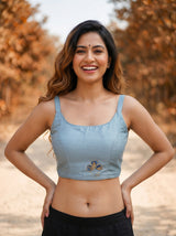 MIMOSA Saree Saree — blouse close-up