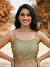 MIMOSA Saree Saree — blouse close-up