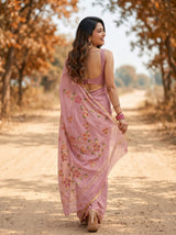 MIMOSA Saree Saree — pose 2 styling detail