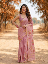 MIMOSA Saree Saree — pose 4 styling detail