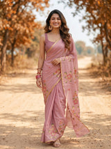 MIMOSA Saree Saree — pose 6 styling detail