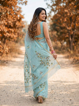 MIMOSA Saree Saree — pose 2 styling detail