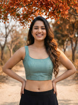 MIMOSA Saree Saree — blouse close-up