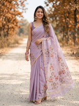 MIMOSA Saree Saree — front view on mannequin