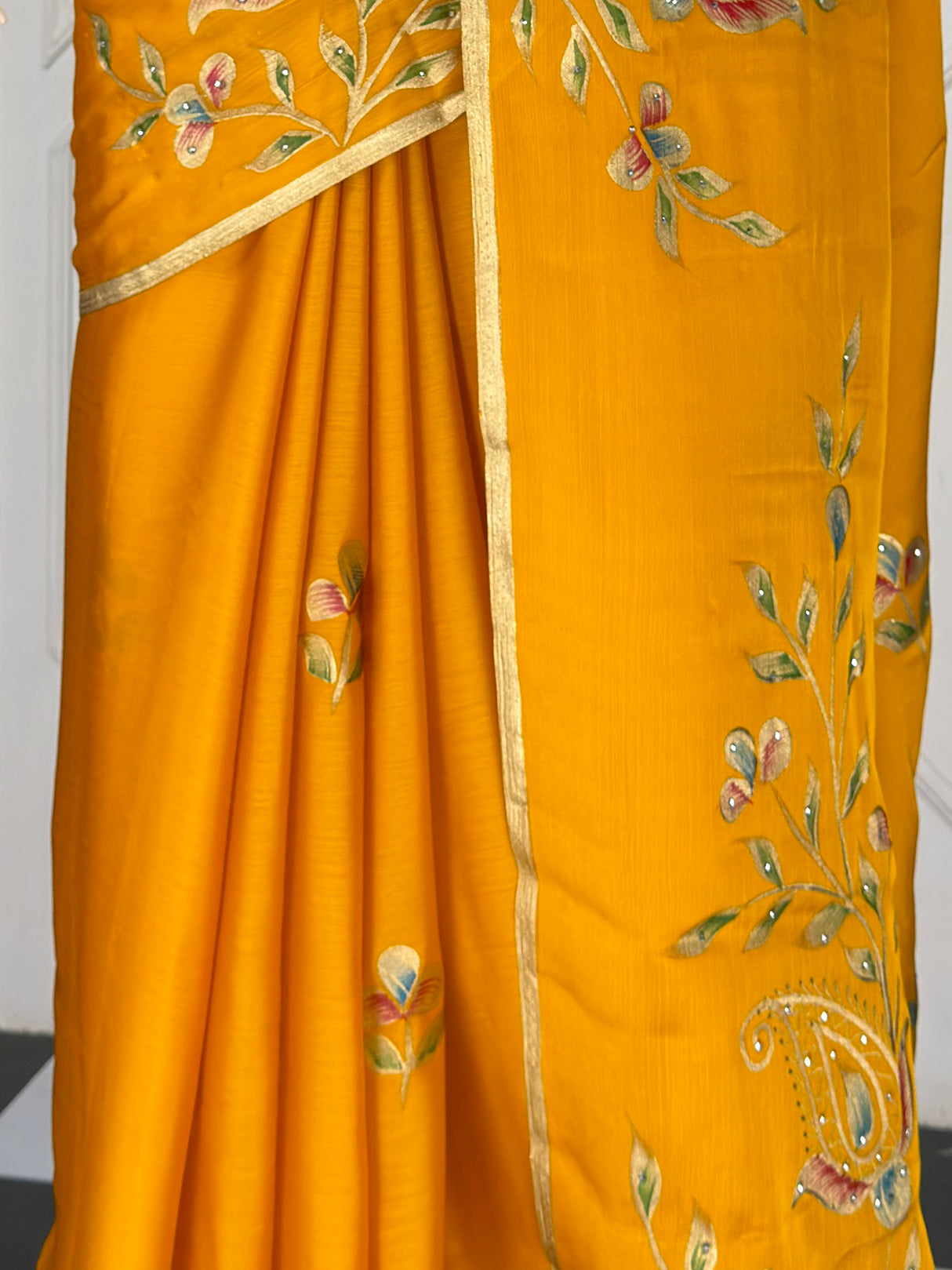 MIMOSA Saree Saree — fleets shot full lifestyle