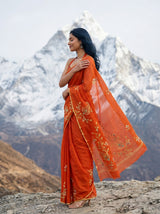 MIMOSA Saree Saree — pose 3 styling detail
