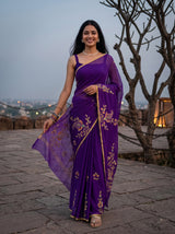 MIMOSA Saree Saree — front view on mannequin