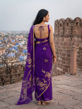 MIMOSA Saree Saree — pose 2 styling detail