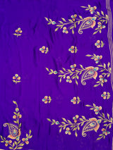 MIMOSA Saree Saree — pallu and zari work detail