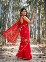 MIMOSA Saree Saree — pose 5 styling detail