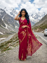 MIMOSA Saree Saree — pose 4 styling detail