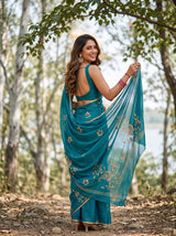 MIMOSA Saree Saree — pose 7 styling detail