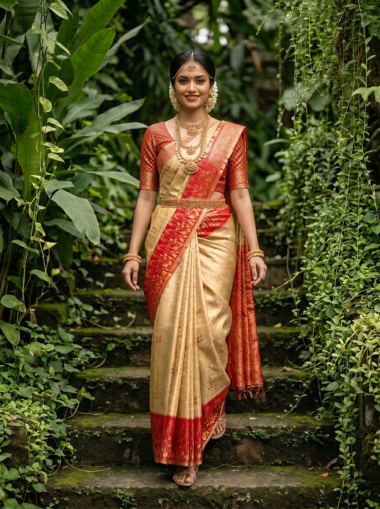 MIMOSA Saree Saree — pose 5 styling detail