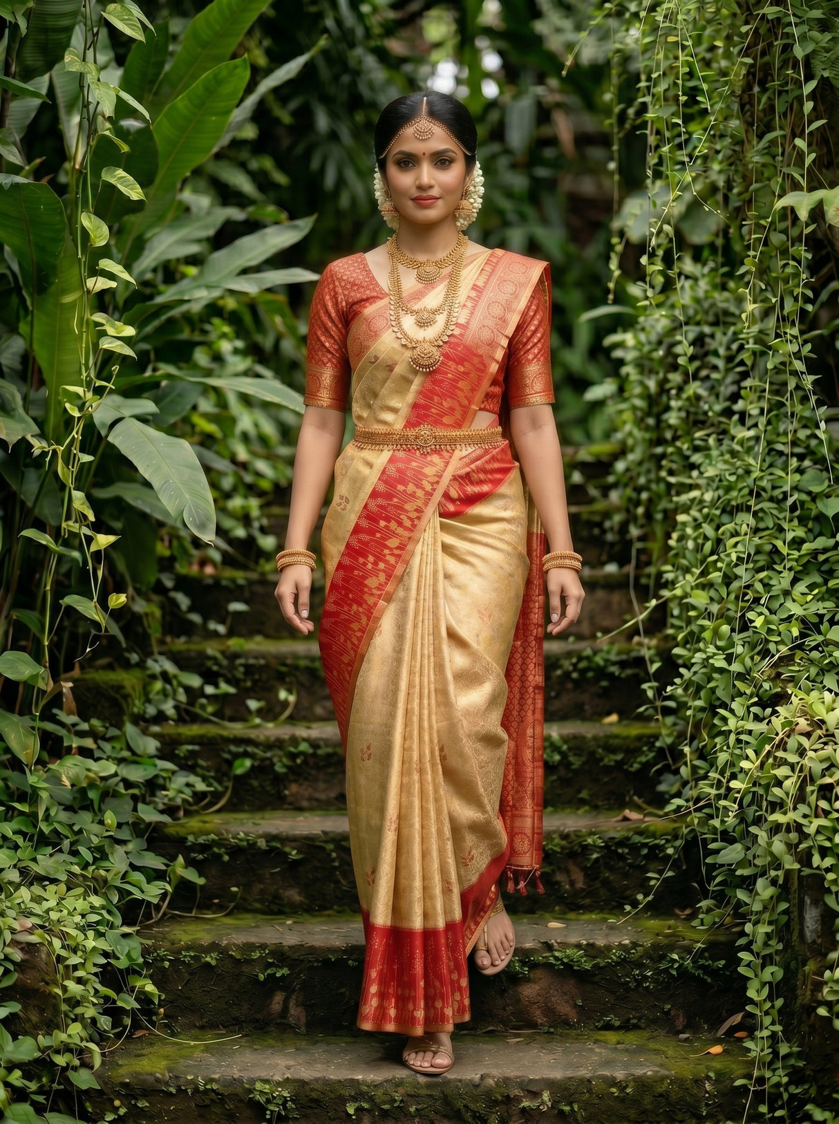 MIMOSA Saree Saree — pose 6 styling detail