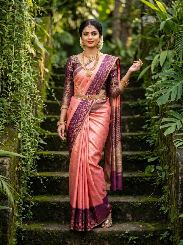 MIMOSA Saree Saree — front view on mannequin