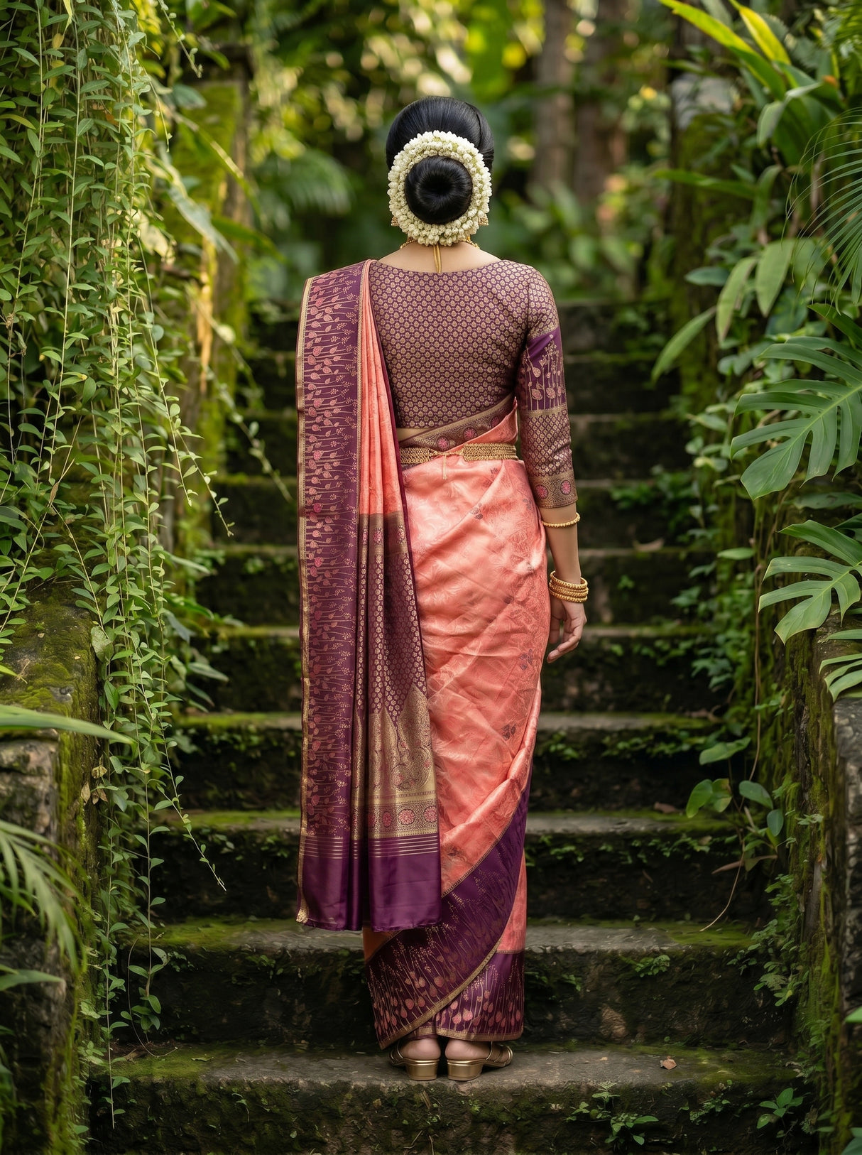 MIMOSA Saree Saree — pose 2 styling detail