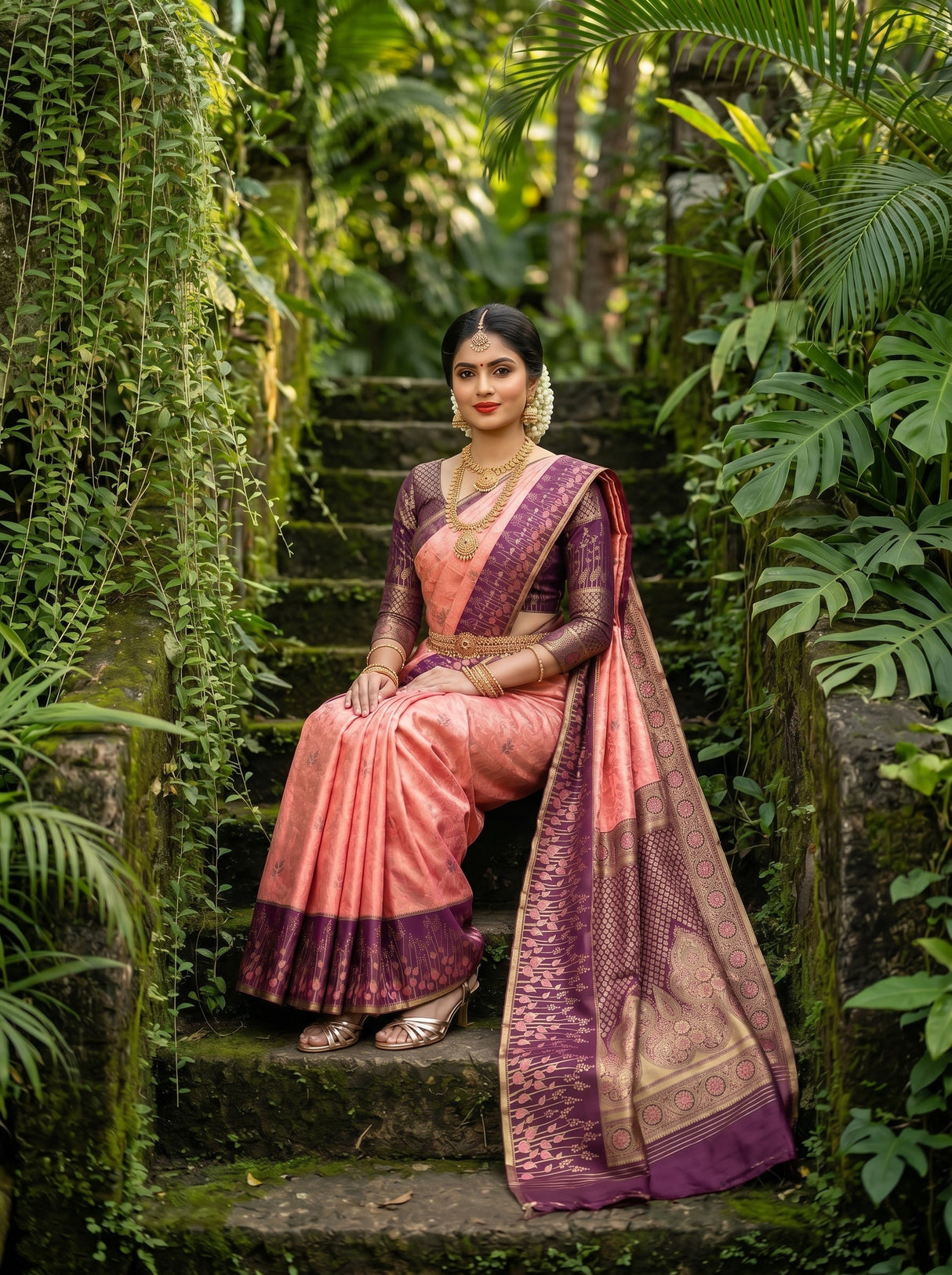 MIMOSA Saree Saree — pose 7 styling detail