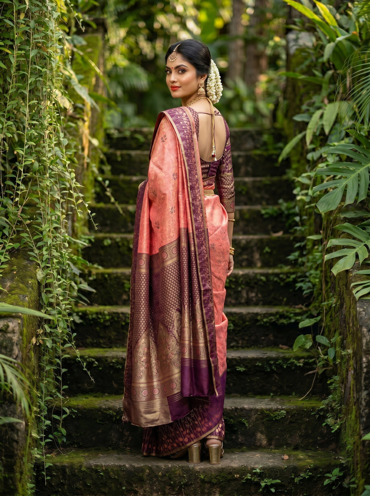 MIMOSA Saree Saree — pose 9 styling detail