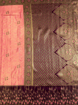 MIMOSA Saree Saree — pallu and zari work detail