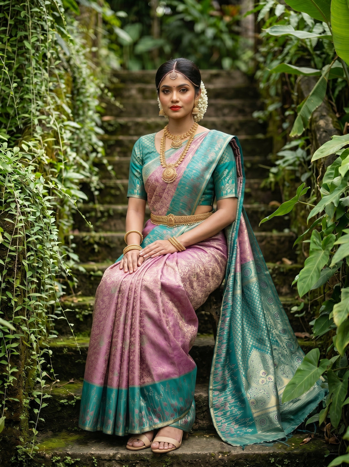 MIMOSA Saree Saree — pose 7 styling detail