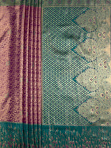 MIMOSA Saree Saree — pallu and zari work detail