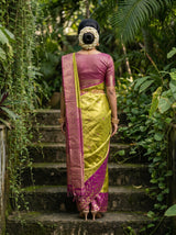 MIMOSA Saree Saree — pose 2 styling detail