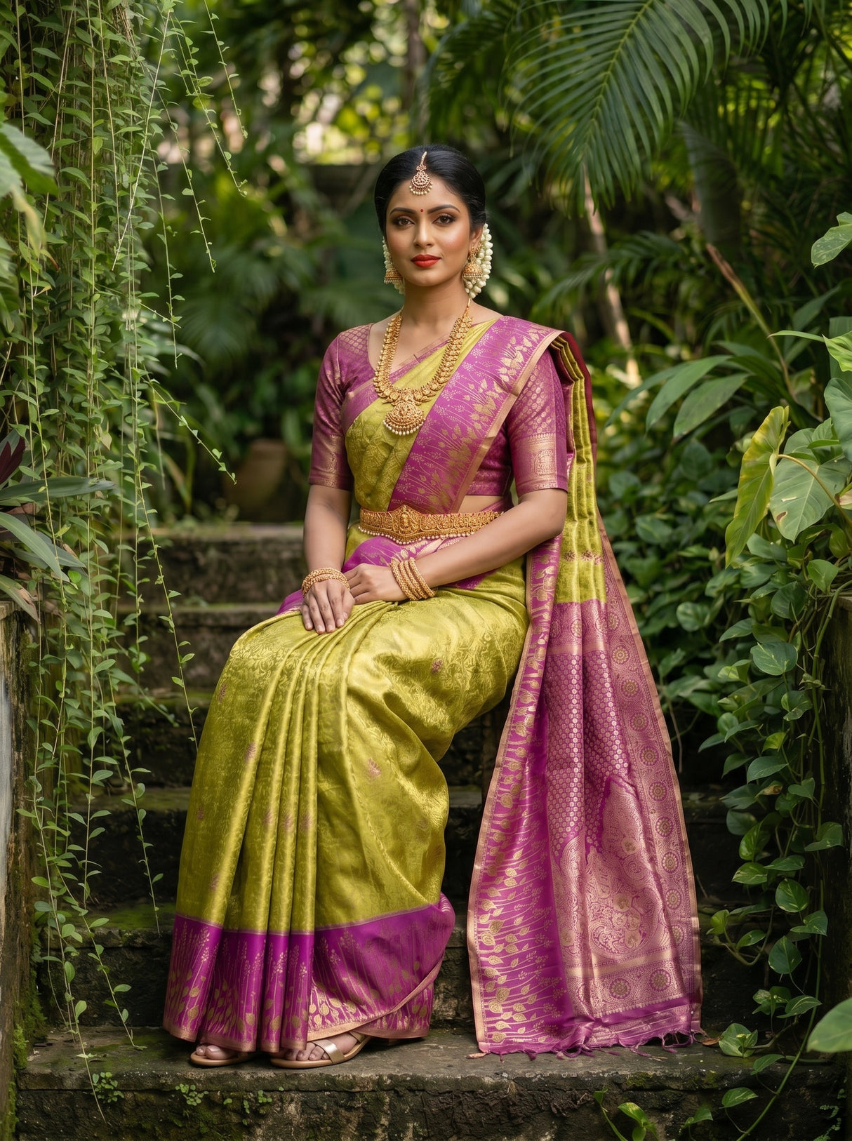 MIMOSA Saree Saree — pose 7 styling detail