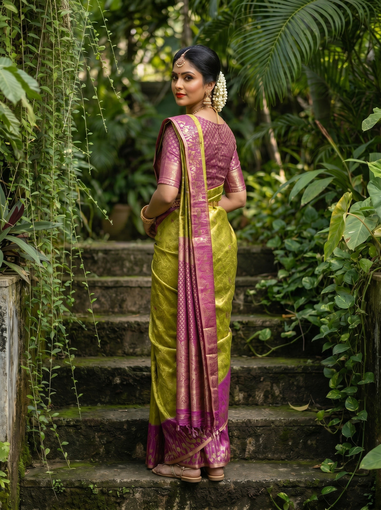 MIMOSA Saree Saree — pose 9 styling detail