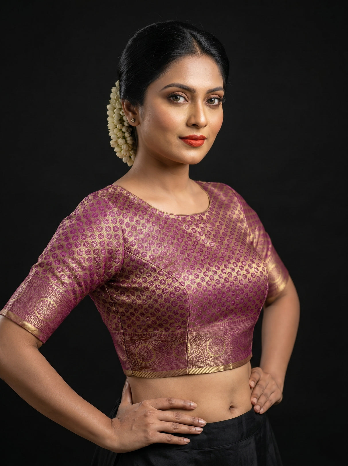 MIMOSA Saree Saree — blouse close-up