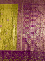MIMOSA Saree Saree — pallu and zari work detail