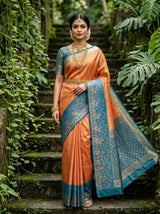 MIMOSA Saree Saree — front view on mannequin