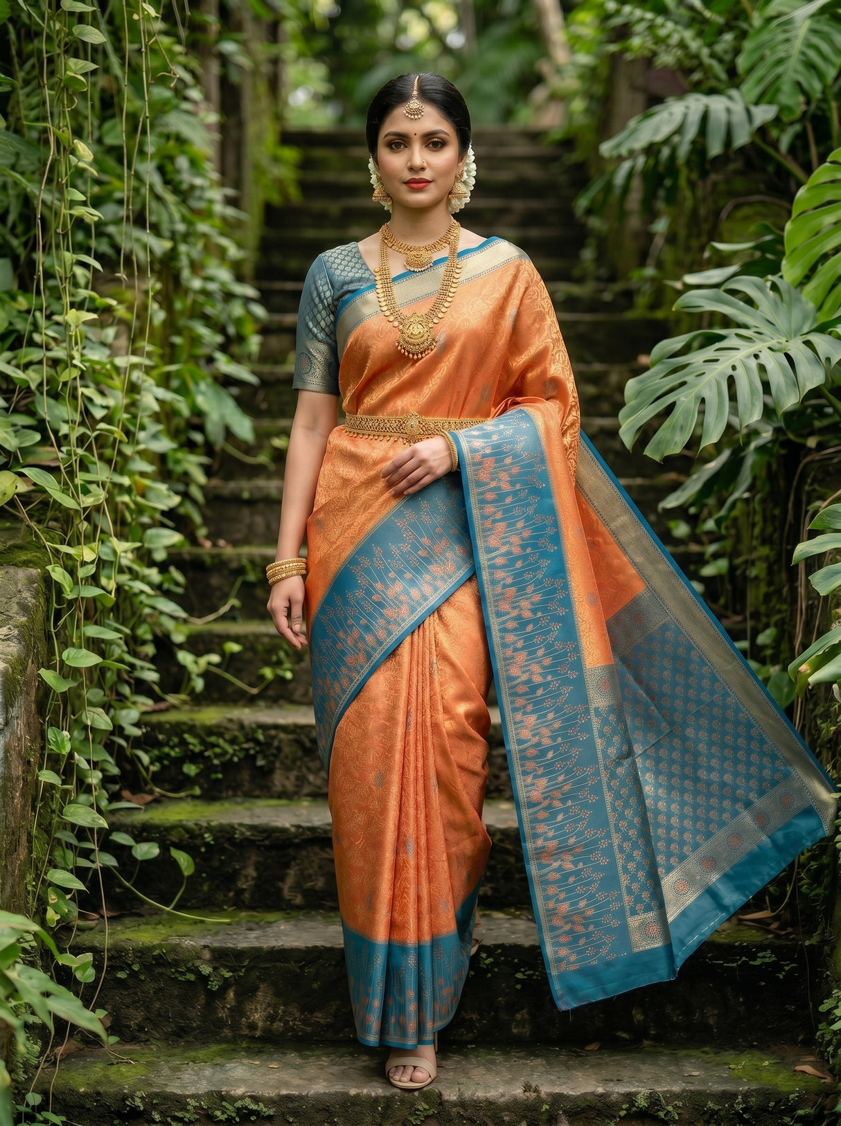 MIMOSA Saree Saree — pose 6 styling detail