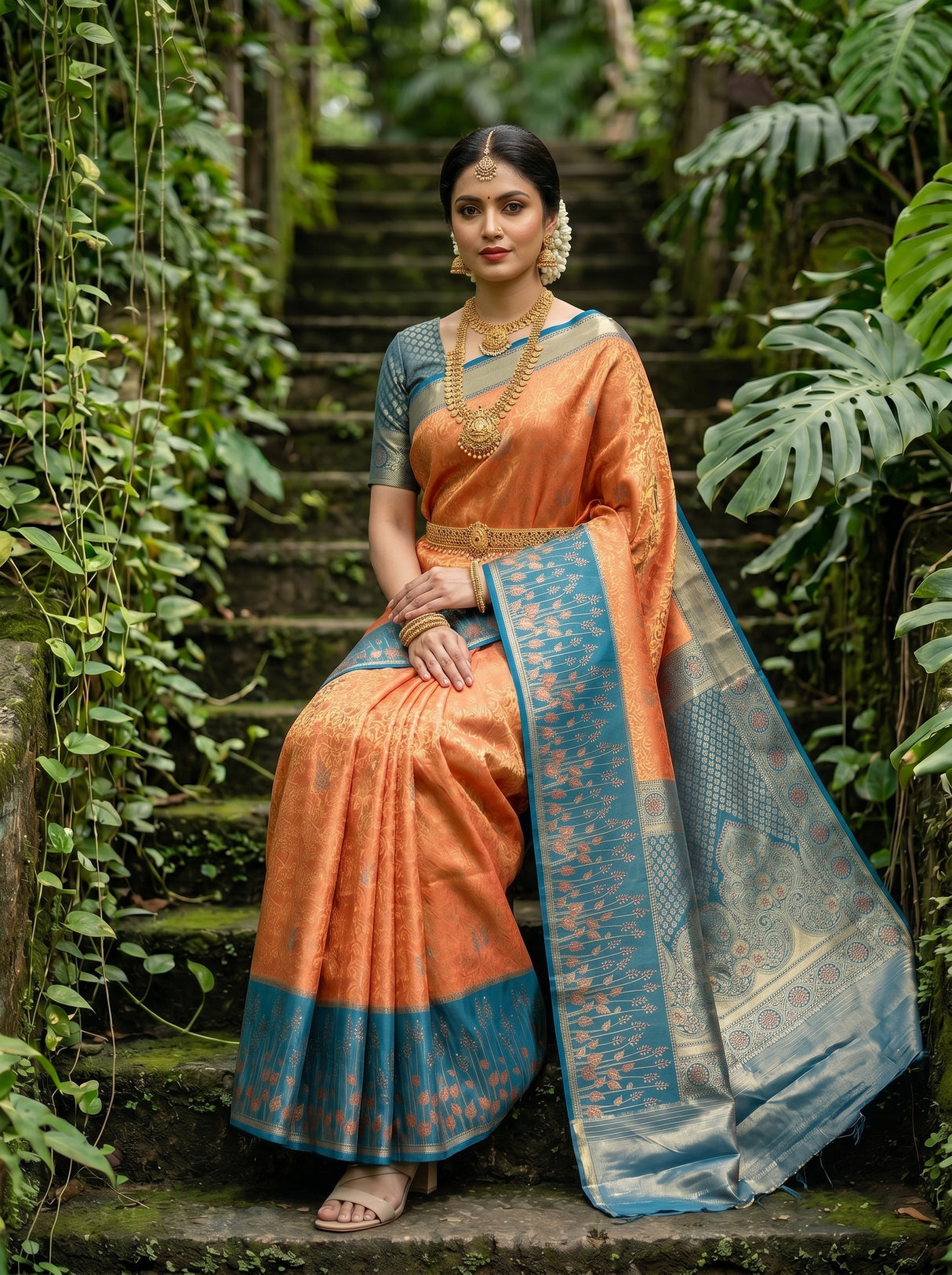 MIMOSA Saree Saree — pose 7 styling detail