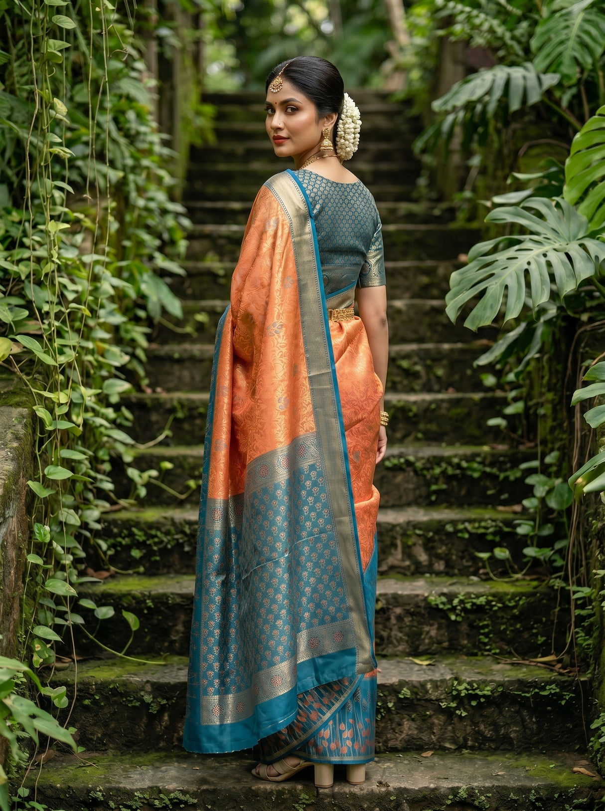 MIMOSA Saree Saree — pose 9 styling detail