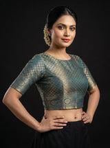 MIMOSA Saree Saree — blouse close-up