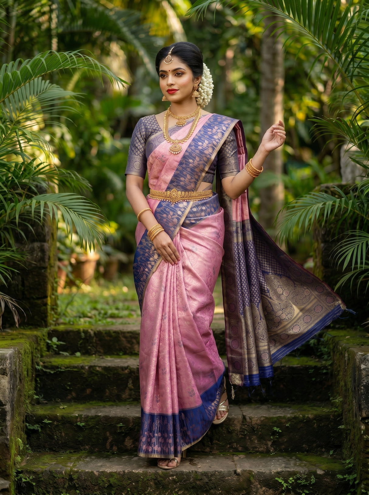 MIMOSA Saree Saree — pose 5 styling detail