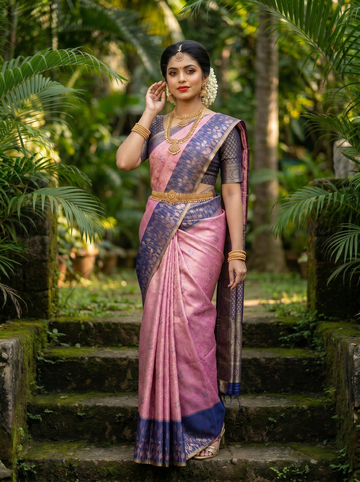MIMOSA Saree Saree — pose 8 styling detail