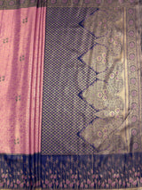 MIMOSA Saree Saree — pallu and zari work detail