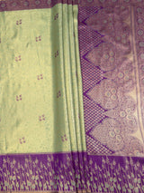 MIMOSA Saree Saree — pallu and zari work detail