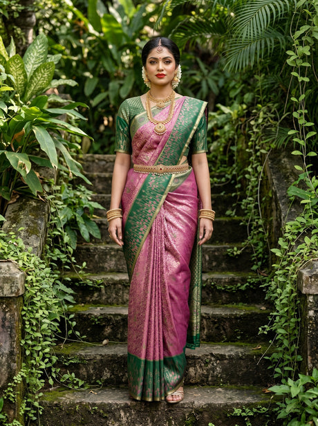 MIMOSA Saree Saree — front view on mannequin