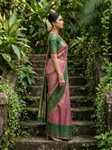 MIMOSA Saree Saree — pose 3 styling detail