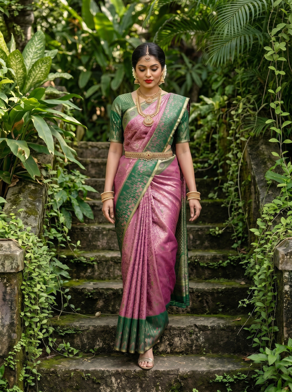 MIMOSA Saree Saree — pose 5 styling detail