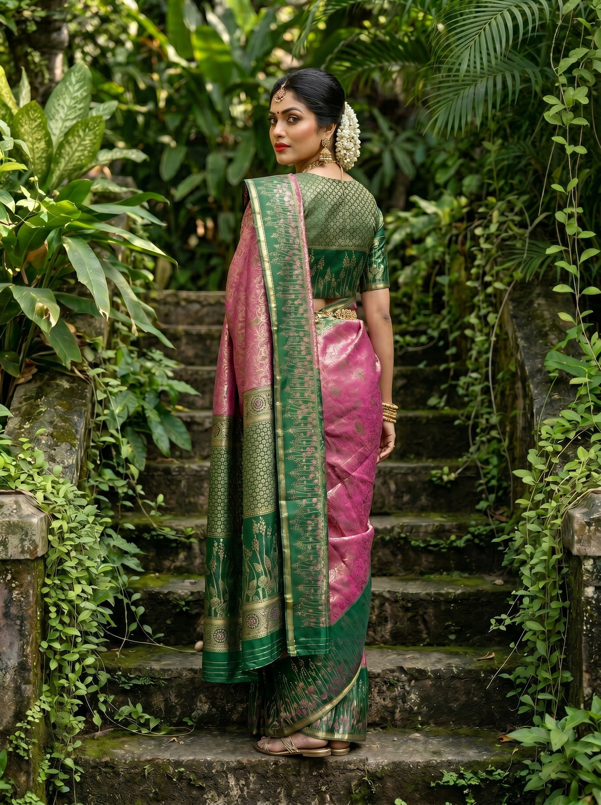 MIMOSA Saree Saree — pose 9 styling detail