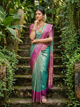 MIMOSA Saree Saree — pose 4 styling detail