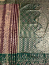 MIMOSA Saree Saree — pallu and zari work detail