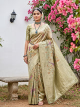Green  Saree